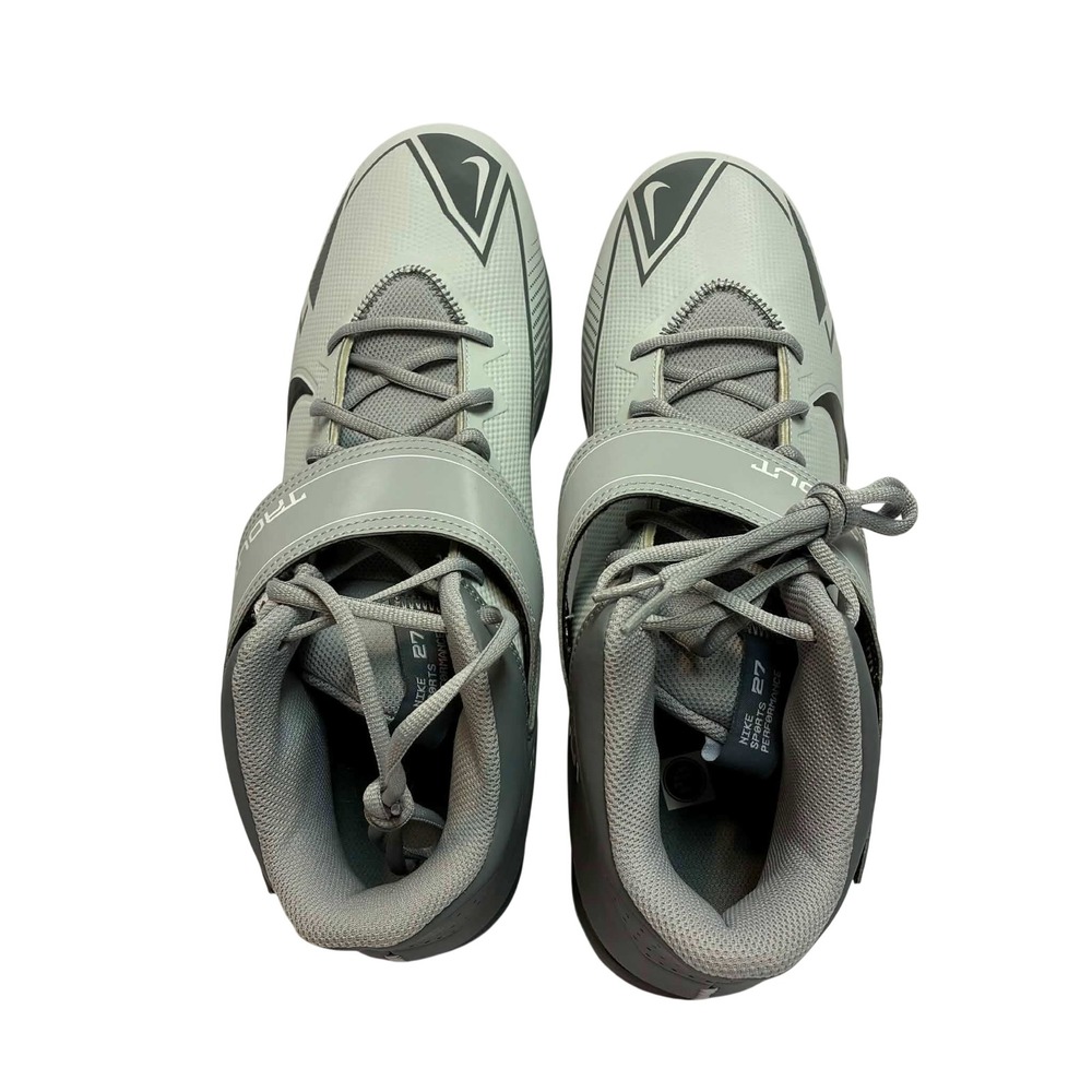 Nike Force Zoom Trout 8 Pro Baseball Cleats Mens 14 Grey Black CZ5911-001